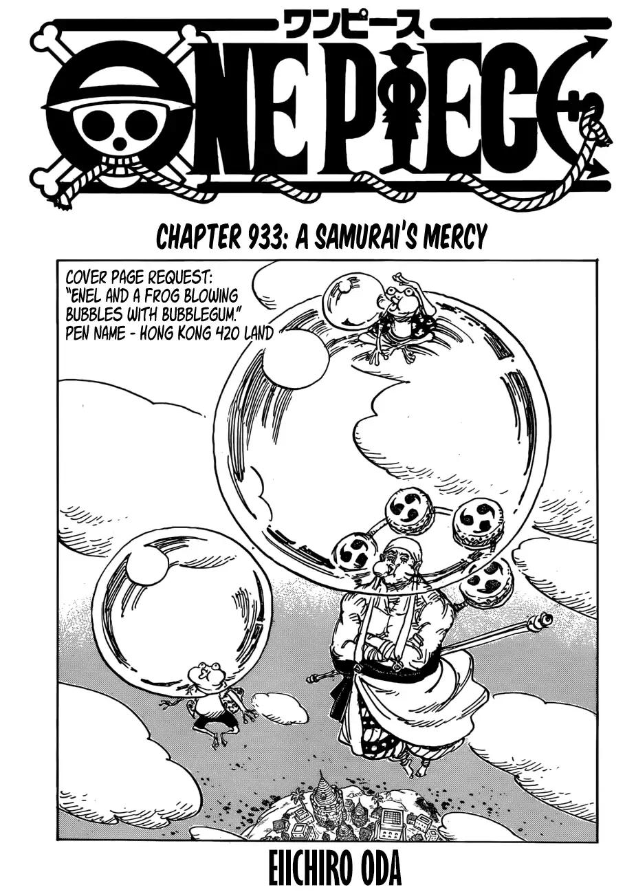 One Piece Chapter 933 1